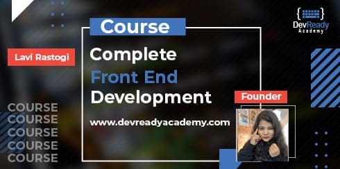 Complete Frontend Development Course